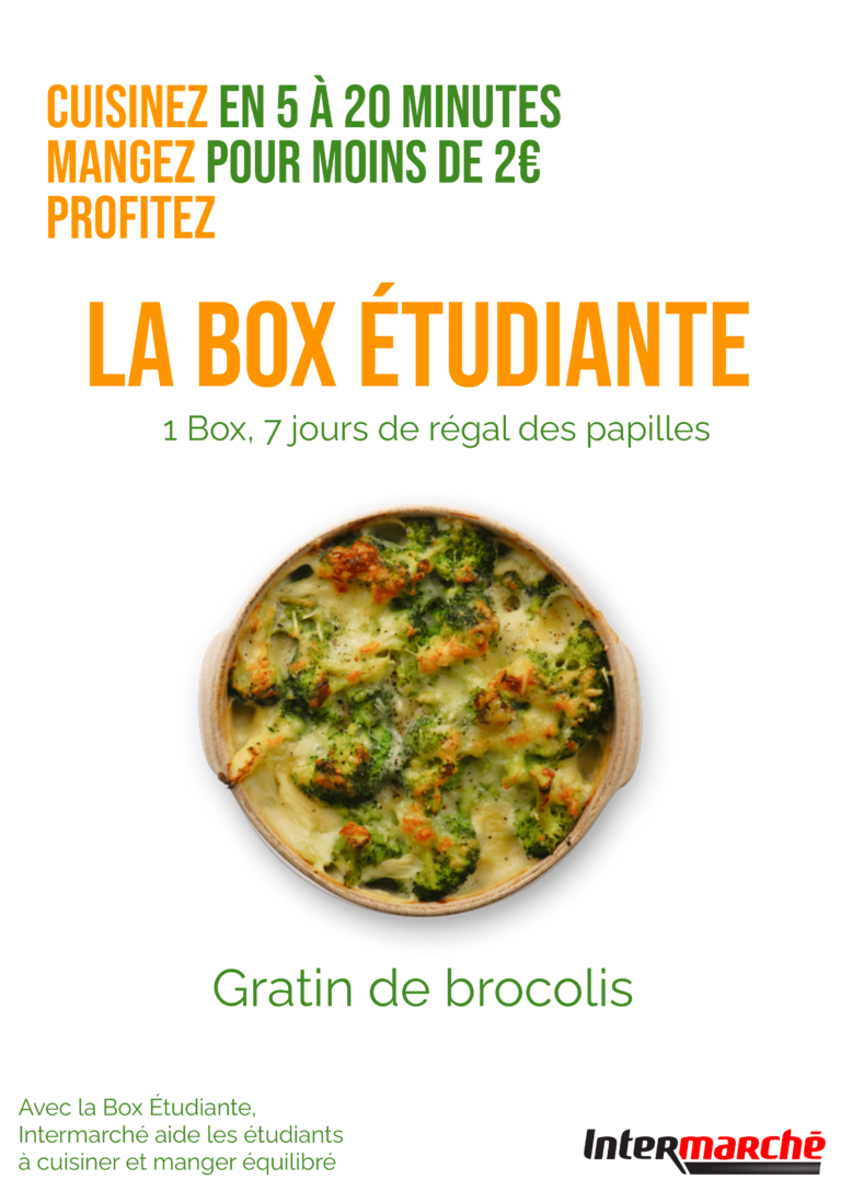 INTERMARCHÉ - Gratin de brocolis